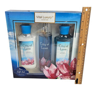 Vital Luxury Bath Body Home Spa Gift Set - Body Lotion Shower Gel Fragrance Mist